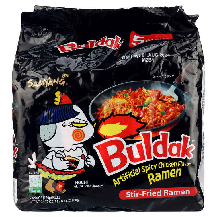 BULDAK NOODLES BLACK REGULAR